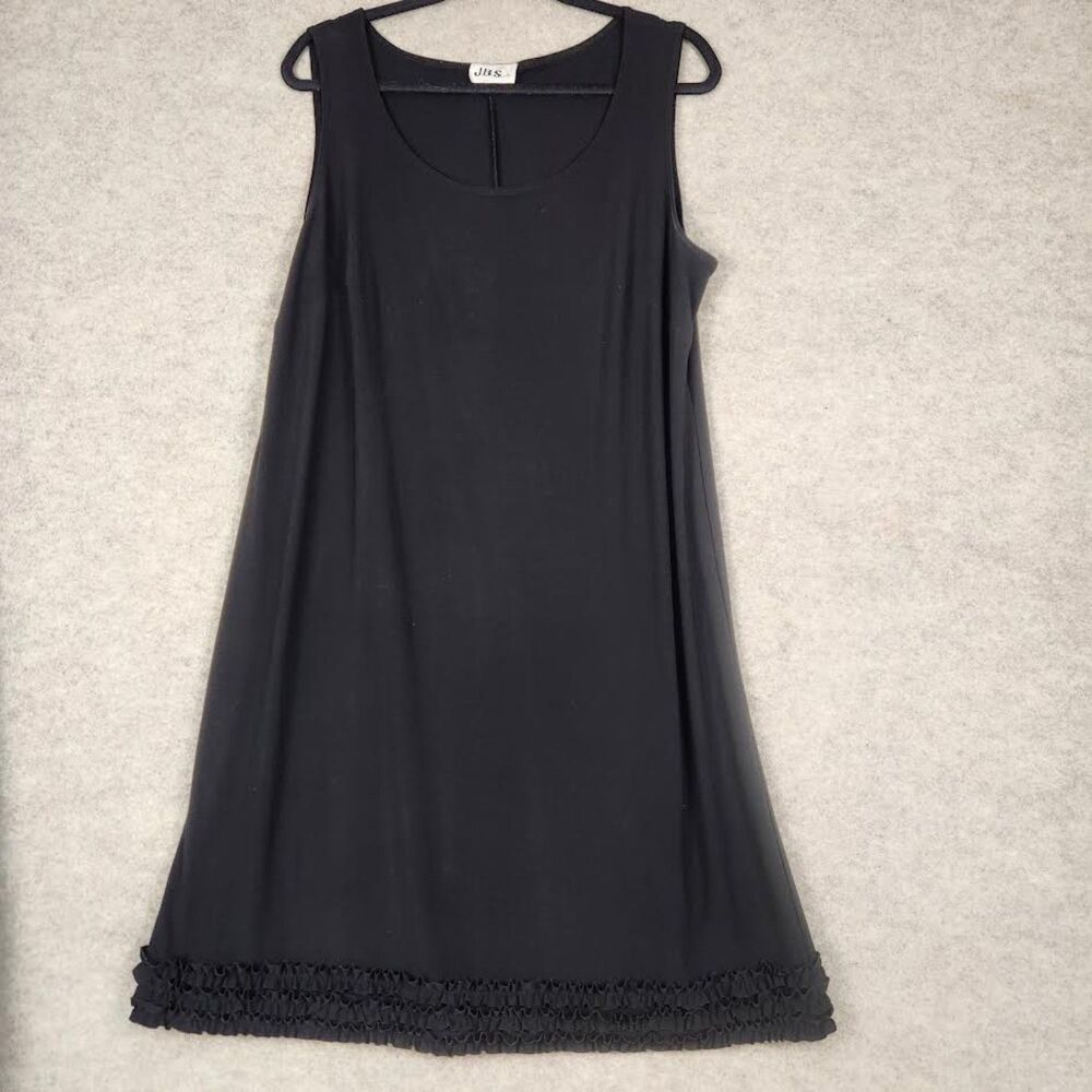 J.B.S. Women's Sleeveless Black Dress Size XL